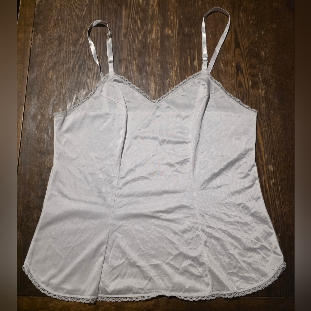 Vanity Fair Elegant White Camisole